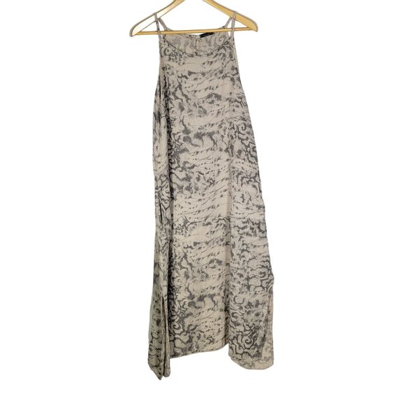 Lungo L'arno Dresses & Skirts - Lungo L'arno Women's 100% Linen High Neck Made in Italy Midi Dress Sz M